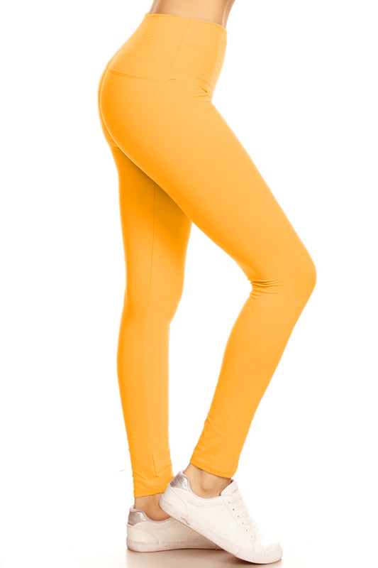 Wide Band High-Waist Yoga Leggings