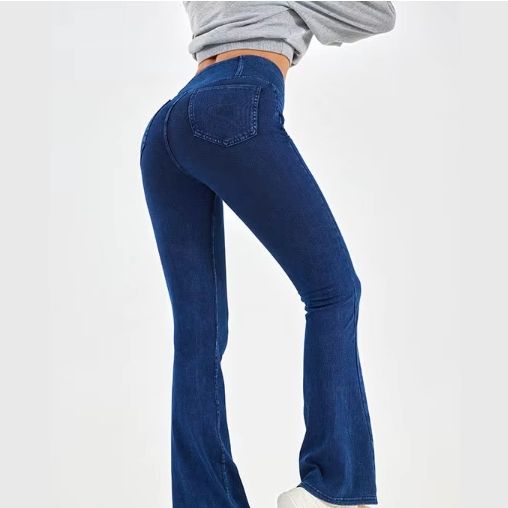 FlowCurve™ Cross-Waist Flare Pants