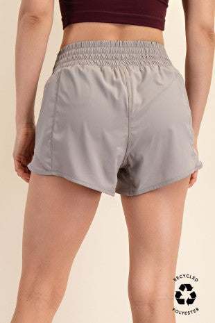 Recycled Active Short With Mesh