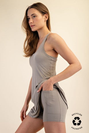Tennis Romper Dress