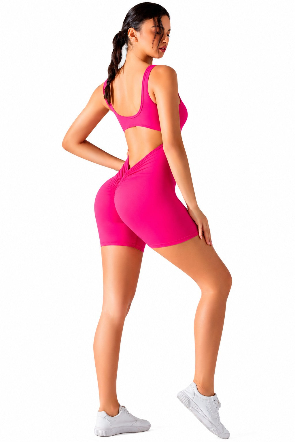 Scrunch Butt Fashion Activewear Romper