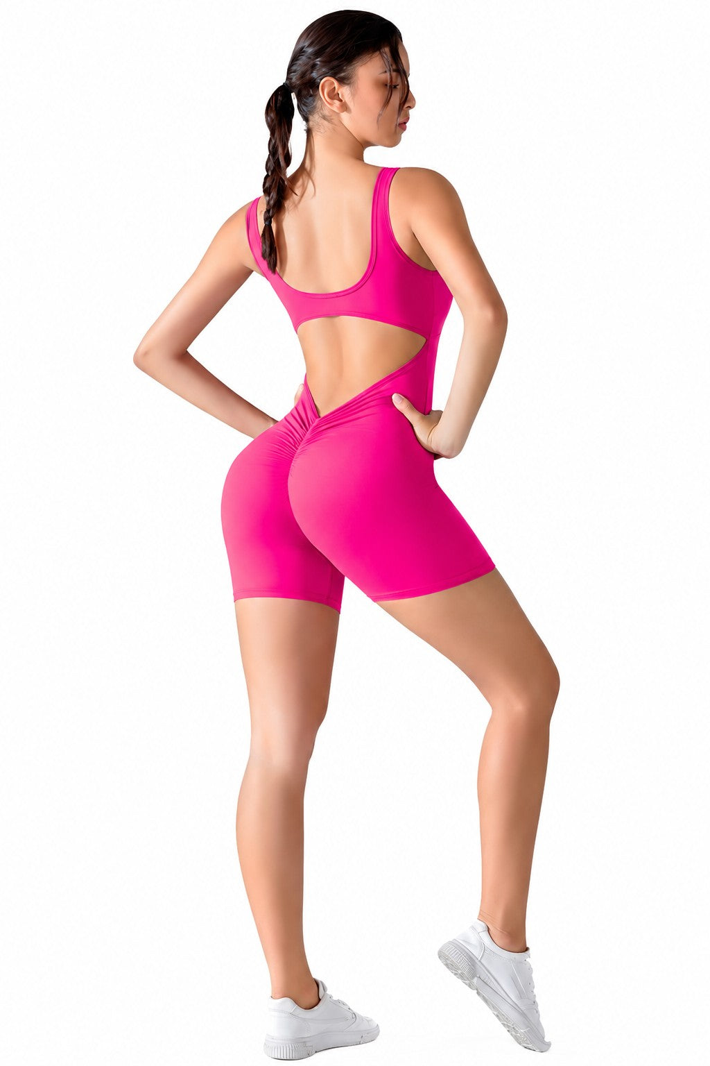 Scrunch Butt Fashion Activewear Romper