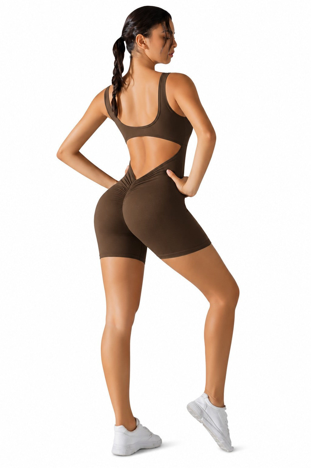 Scrunch Butt Fashion Activewear Romper