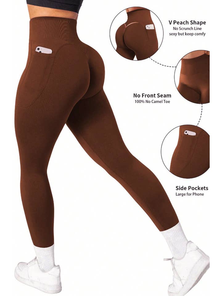 SculptSeam Pocket Scrunch Legging