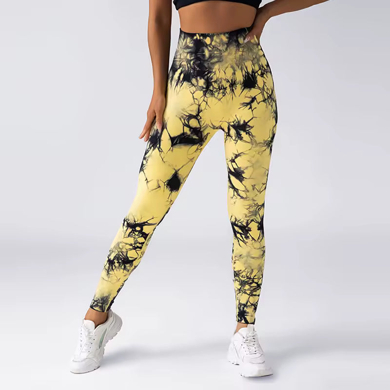 SculptLift™ Seamless Tie-Dye Leggings
