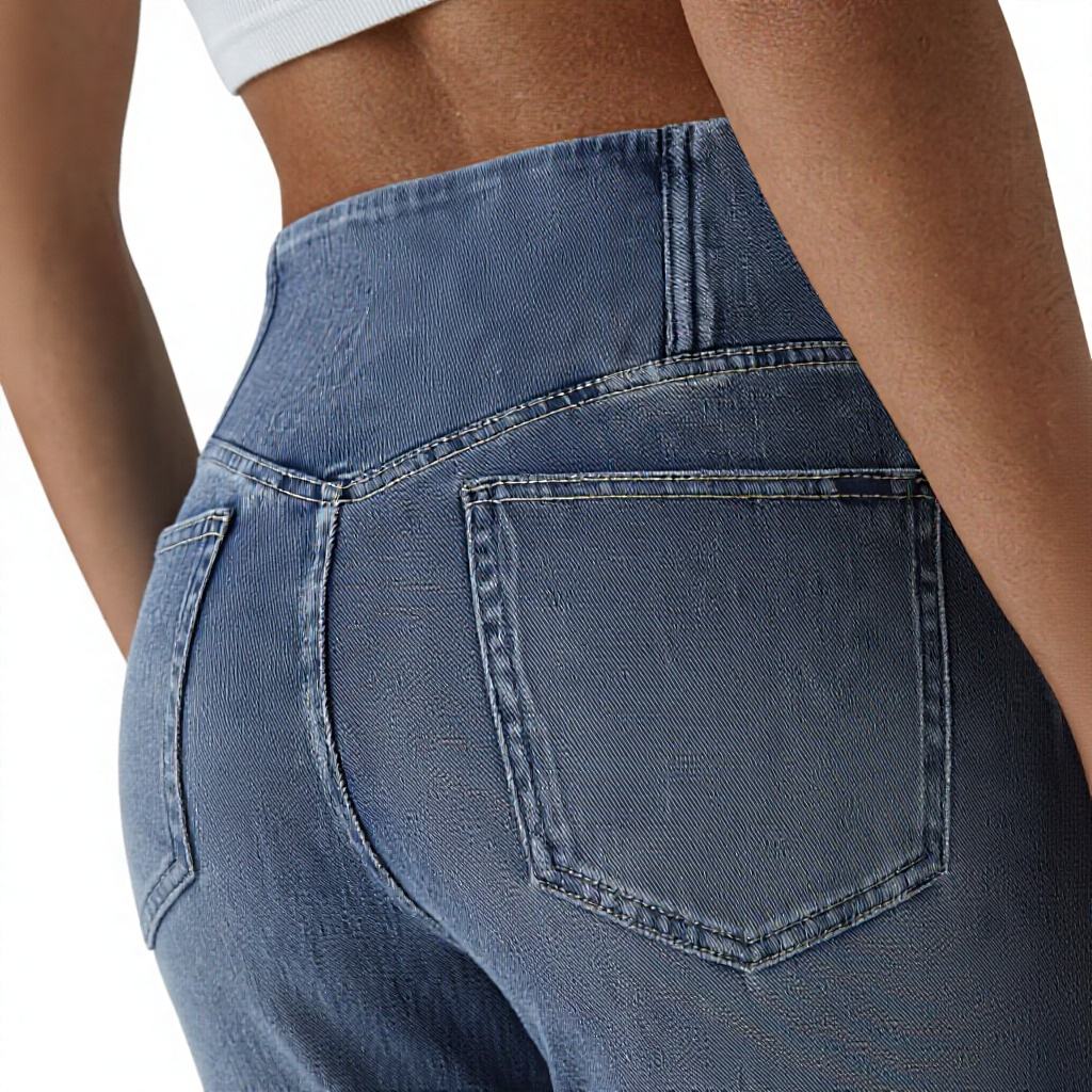 Cross Waist Flare Yoga Pants for Women – High Waisted Fitness Leggings with Double Pockets